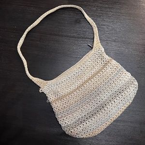The Sak Tan Crochet Bag